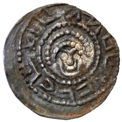 Denier Bracteate - Mieszko III the Old Gniezno or Kalisz ND front