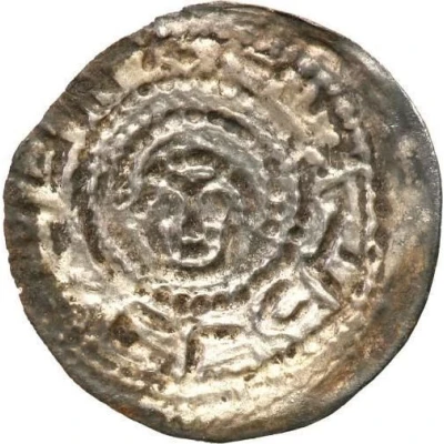 Denier Bracteate - Mieszko III the Old Gniezno or Kalisz ND back