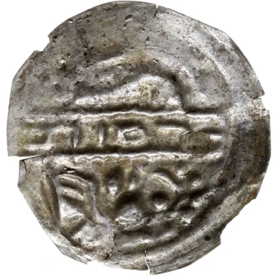 Denier Bracteate - Mieszko III the Old or Wladyslaw III Spindleshanks ND front