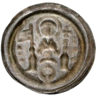 Denier Bracteate "Moritzpfennig" - Albert of Käfernburg ND back