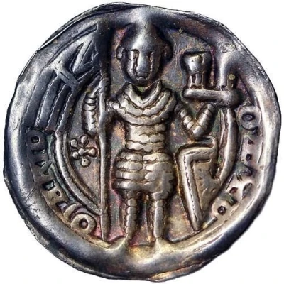 Denier Bracteate - Otto II ND front