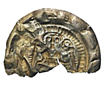 Denier Bracteate - Theodoric II of Meißen ND back