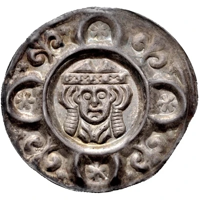 Denier Bracteate - Udalschak of Eschenlohe ND front