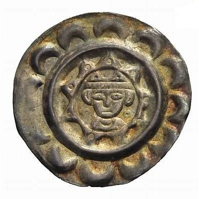 Denier Bracteate - Udalschalk of Eschenlohe ND front