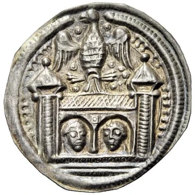 Denier Bracteate - Walter II ND front