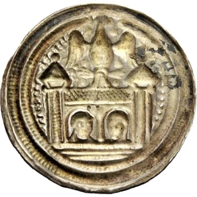 Denier Bracteate - Walter II ND back