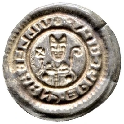 Denier Bracteate - Wilbrand of Käfernburg ND back