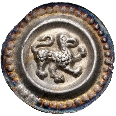 Denier Bracteate lion ND front