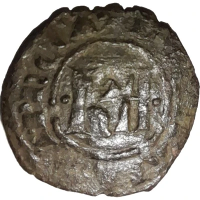 Denier - Charles I of Anjou Messina ND front