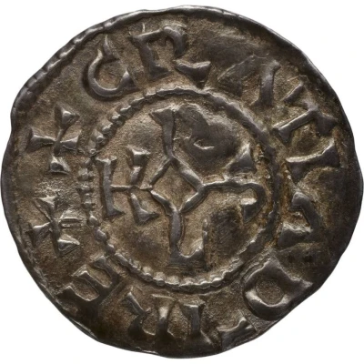 Denier - Charles II Estinnes front