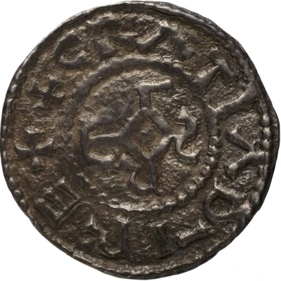 Denier - Charles II Maubeuge front