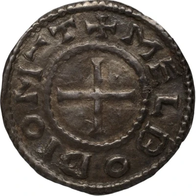 Denier - Charles II Maubeuge back