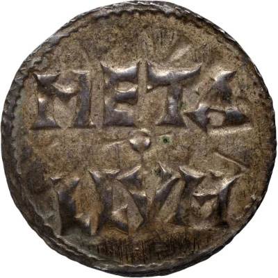 Denier - Charles II Melle back