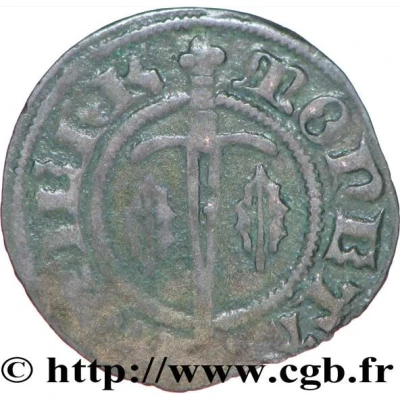 Denier - Charles II Sierck-les-Bains ND back