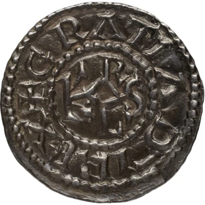 Denier - Charles II Therouanne mint; Type front