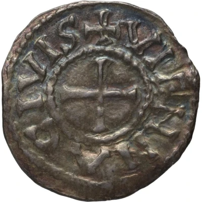 Denier - Charles II Vienne back