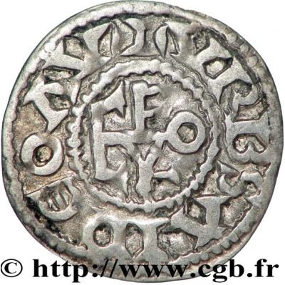 Denier - Geoffrey II / Geoffrey III ND back