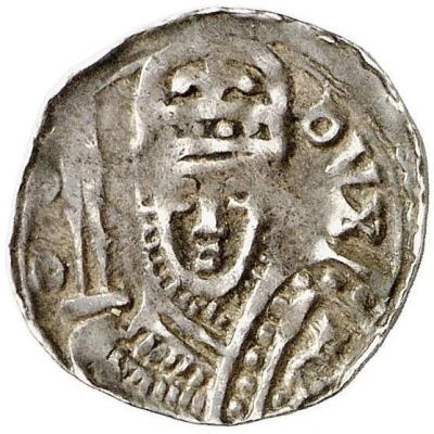 Denier - Henry I Bust facing, lion ND front