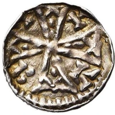 Denier - Henry II/III Lion ND back