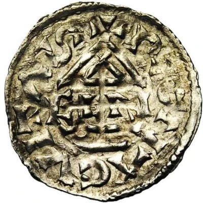 Denier - Henry III ND back