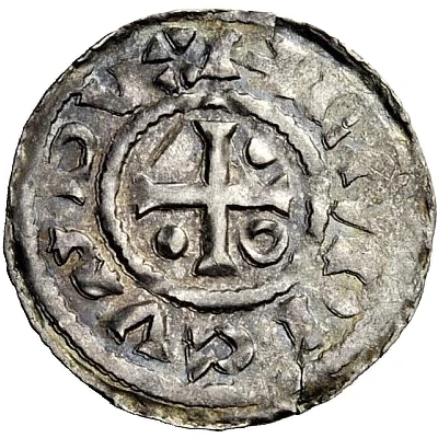 Denier - Henry II ND front