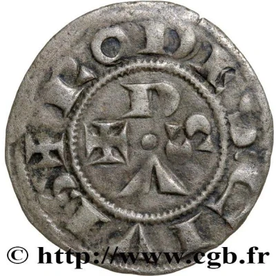 Denier - Henry II ND back