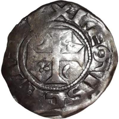 Denier - Henry II ND back