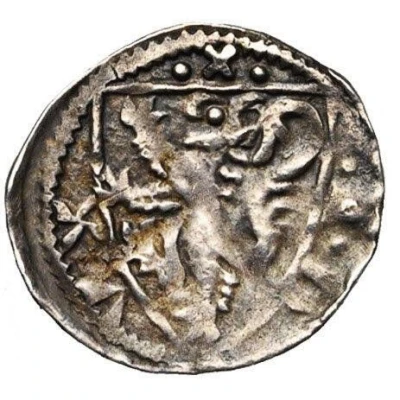 Denier - John I Lion shield ND front