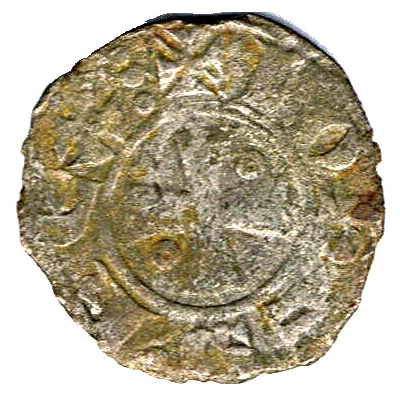 Denier - John I of Brienne 1st type ND front