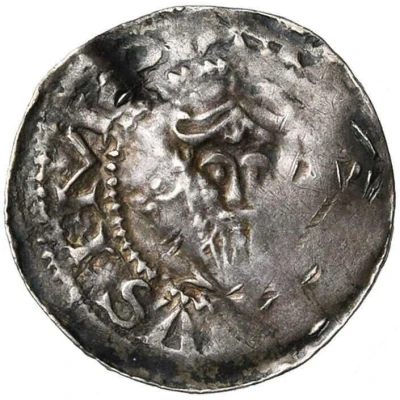 Denier - Luitpold I and emperor Henry III ND back