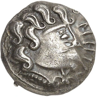 Denier NIDE / ALABRODIIOC Class I 60 BC - 50 BC front