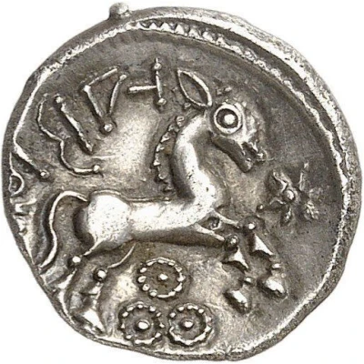 Denier NIDE / ALABRODIIOC Class I 60 BC - 50 BC back