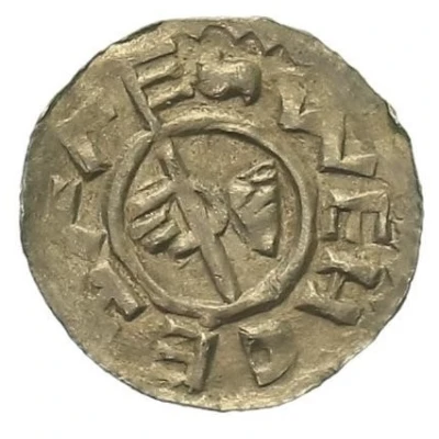 Denier - Otto I of Olomouc ND back