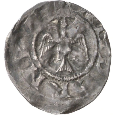 Denier - Otto III Andernach mint; eagle ND back