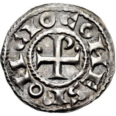 Denier - Pons and king Henry I ND front