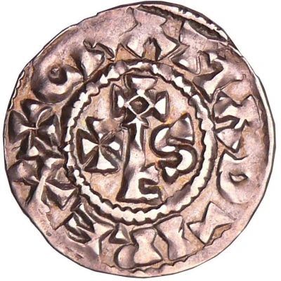 Denier - Ralph Chartres mint; Odonic monogram front