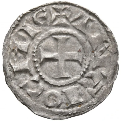 Denier - Raymond of Poitiers Type I; long neck ND back