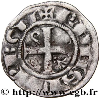 Denier - Robert of Clermont ND front