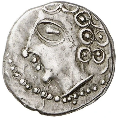 Denier SEQVANOIOTVOS 70 BC - 50 BC front