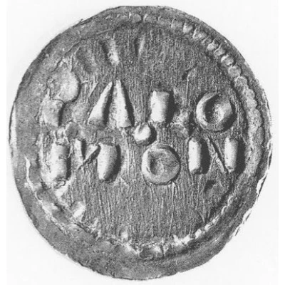 Denier - Salomon III et roi Louis IV ND front