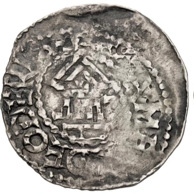 Denier - Theoderic I with emperor Otto I or Otto II ND front