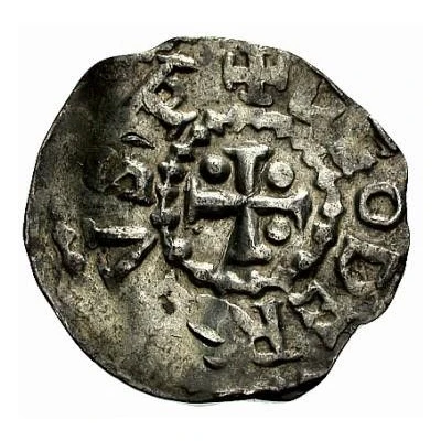 Denier - Theoderic II Epinal ND front