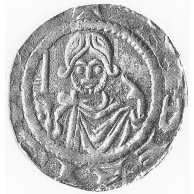 Denier - Theoderic III Gittelde ND front