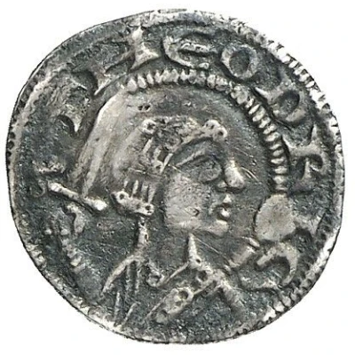 Denier - Theoderic VII ND front