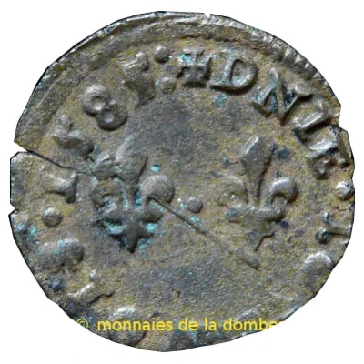 Denier Tournois - Francis II back