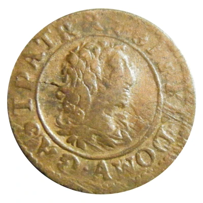 Denier Tournois - Gaston d'Orléans 7th type front