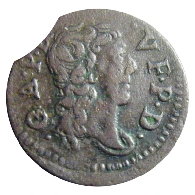 Denier Tournois - Gaston d'Orléans 9th type front