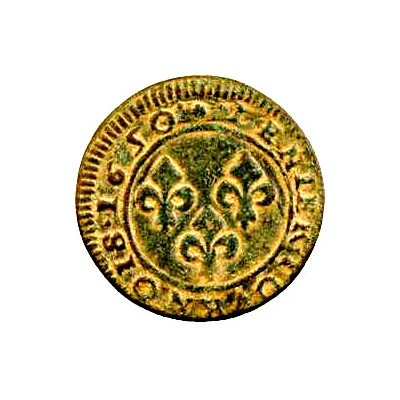 Denier Tournois - William IX back