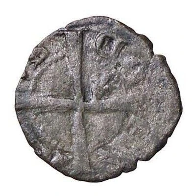 Denier minuto - Charles VI of France ND back