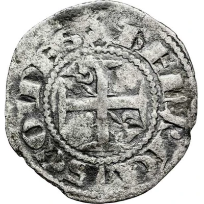 Denier parisis - Henry II ND front